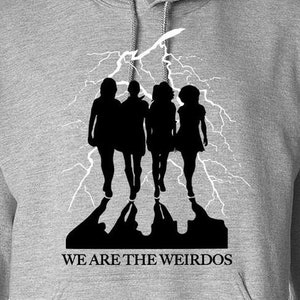 Wij zijn de weirdo&#39;s digitale snijbestanden - ontwerp - Cricut - SVG - Silhouet Cameo - PNG - EpS - PDF - DxF - Het ambacht