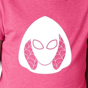 Arquivos de corte digital Spider Gwen - Design - Cricut - SVG - Silhouette Cameo - PNG - EpS - PDF - DxF - Mulher aranha