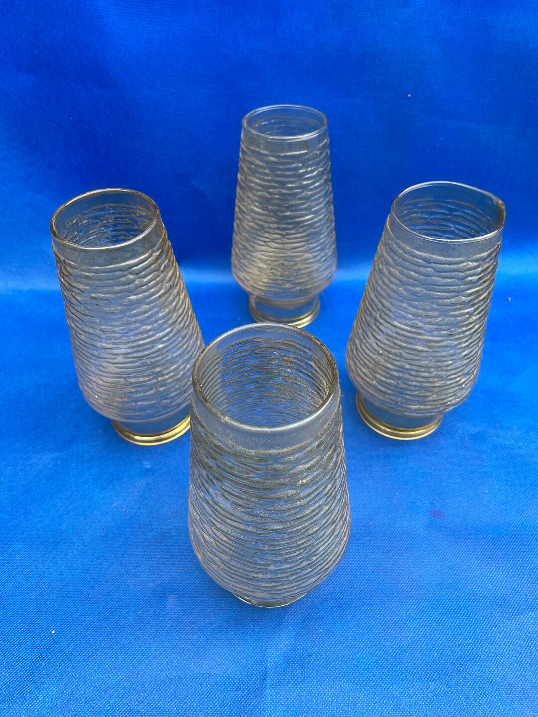 Anchor Hocking Soreno Lamp / Light Glass Globes / Shades.light Yellow / Amber. Price is for All