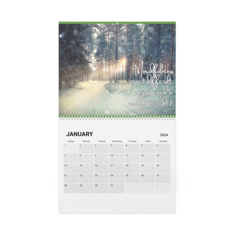 Holistic Mental Health 2024 Calendar Inspirational Quotes Anxiety