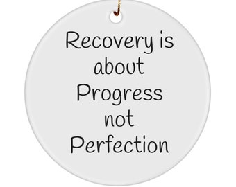 Recovery is about progress, not perfection