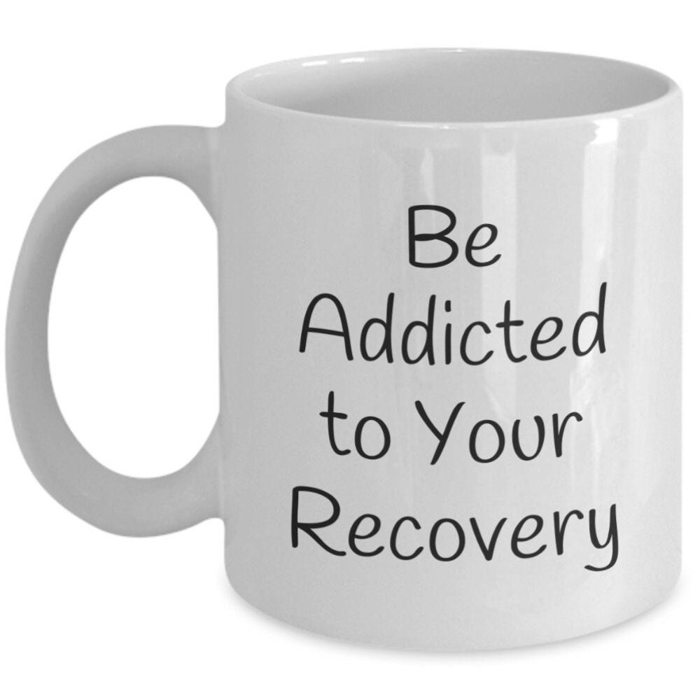 Recovery Mug, Sobriety Mug, Sober Coffee Mug, Sobriety Gift, Addiction ...