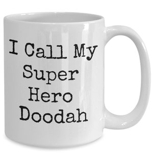 DooDah Mug, Funny DooDah Coffee Cup, Present from Grandchild, Gift from Grandchildren, Gift for Grandma, Present for Grandmother