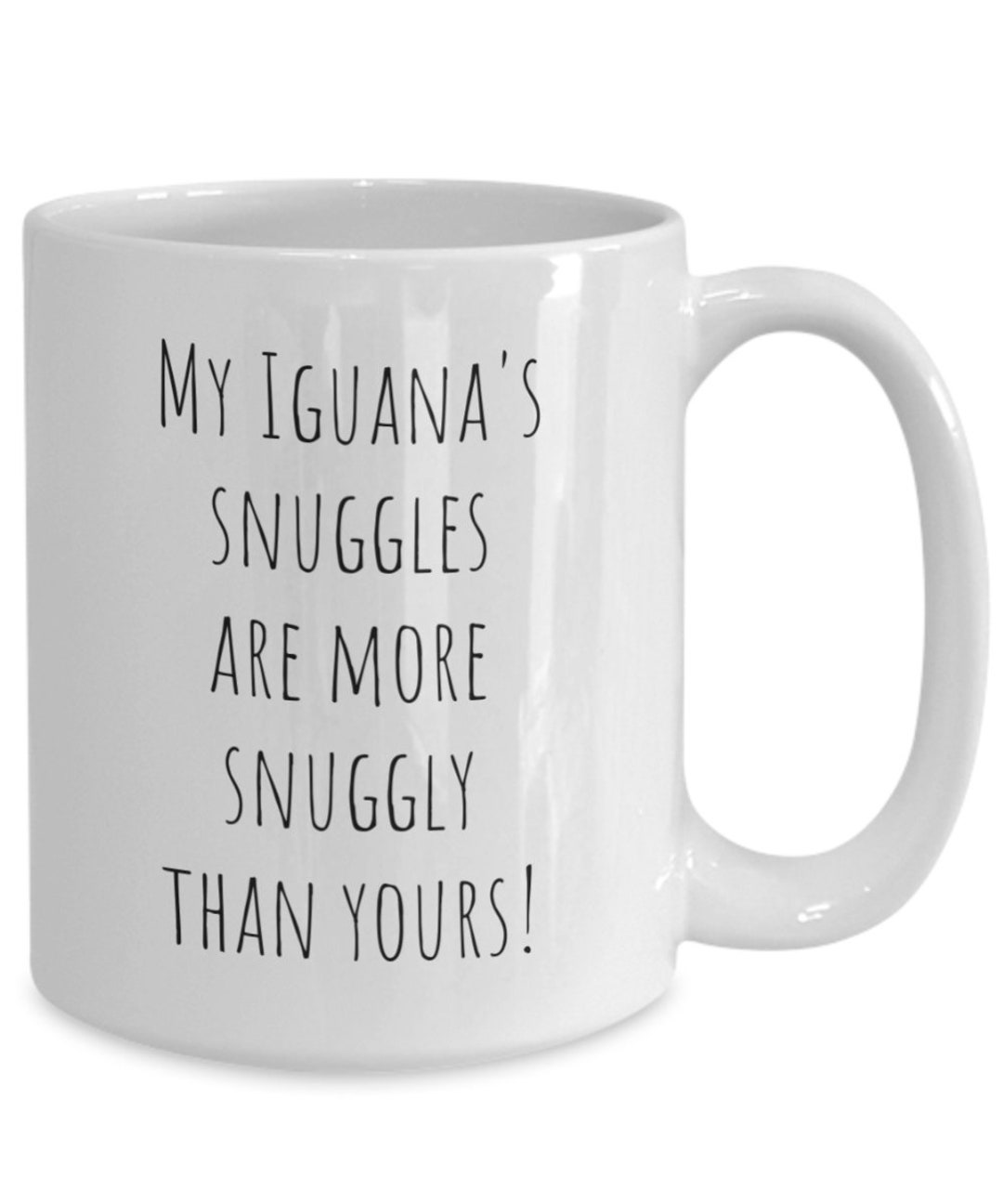 Iguana Mug, Funny Iguana Coffee Cup, Exotic Animals, Gifts for Mom, Dad ...