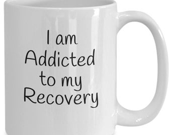 Sobriety Mug, Sober Mug, Sober Coffee Mug, Sobriety Gift, Recovery Gifts, AA Gifts, Soberversary, Rehab Gift, Sober Life Gift, NA Gifts