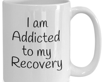Sobriety Mug, Sober Mug, Sober Coffee Mug, Sobriety Gift, Recovery Gifts, AA Gifts, Soberversary, Rehab Gift, Sober Life Gift, NA Gifts