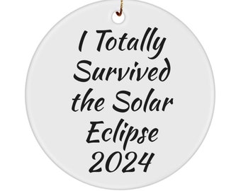 I totally survived the solar eclipse 2024