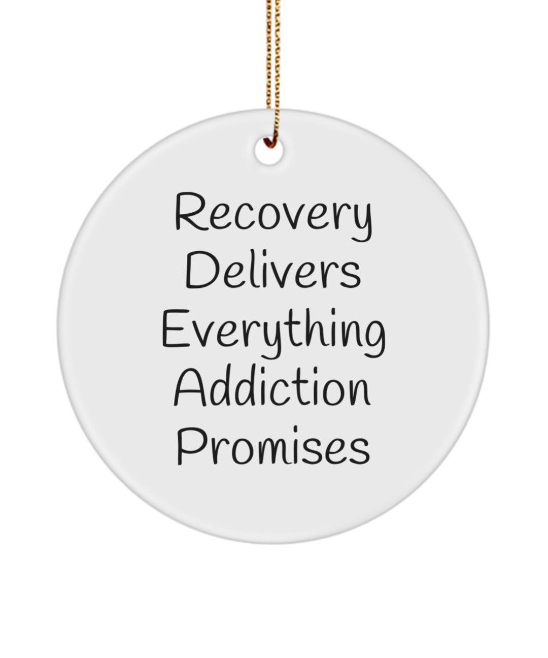 Recovery Delivers Everything Addiction Promises - Etsy