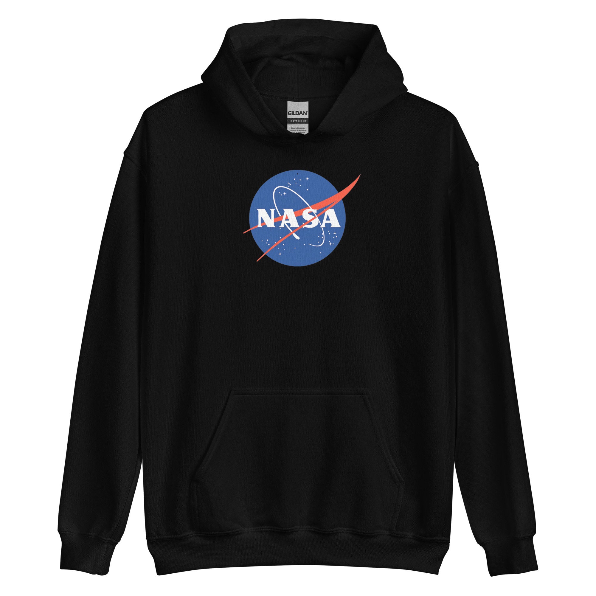 Hoodie Unisex NASA Logo Nasa Space Hoodie Gift for Men Etsy