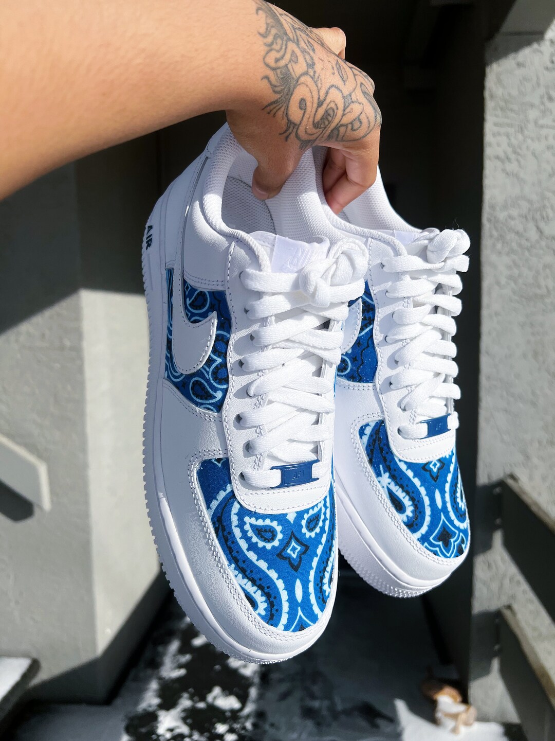 bandanna air force ones