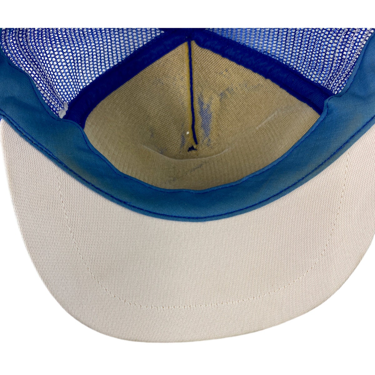 Casquette Camionneur Vintage Georgia Best Of Dixie – 3 Bandes – Bleu – Made In USA – Occasion – Taille Unique