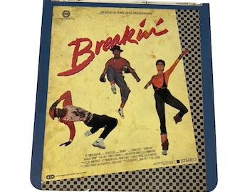 Vintage 1984 Breakin RCA Selectavision CED Videodisc Mgm Ua Entertainment Group