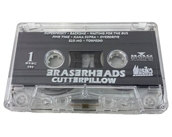 Vintage Eraserheads Cutterpillow Cassette Tape Only 1995 Phillipines Musiko BMG