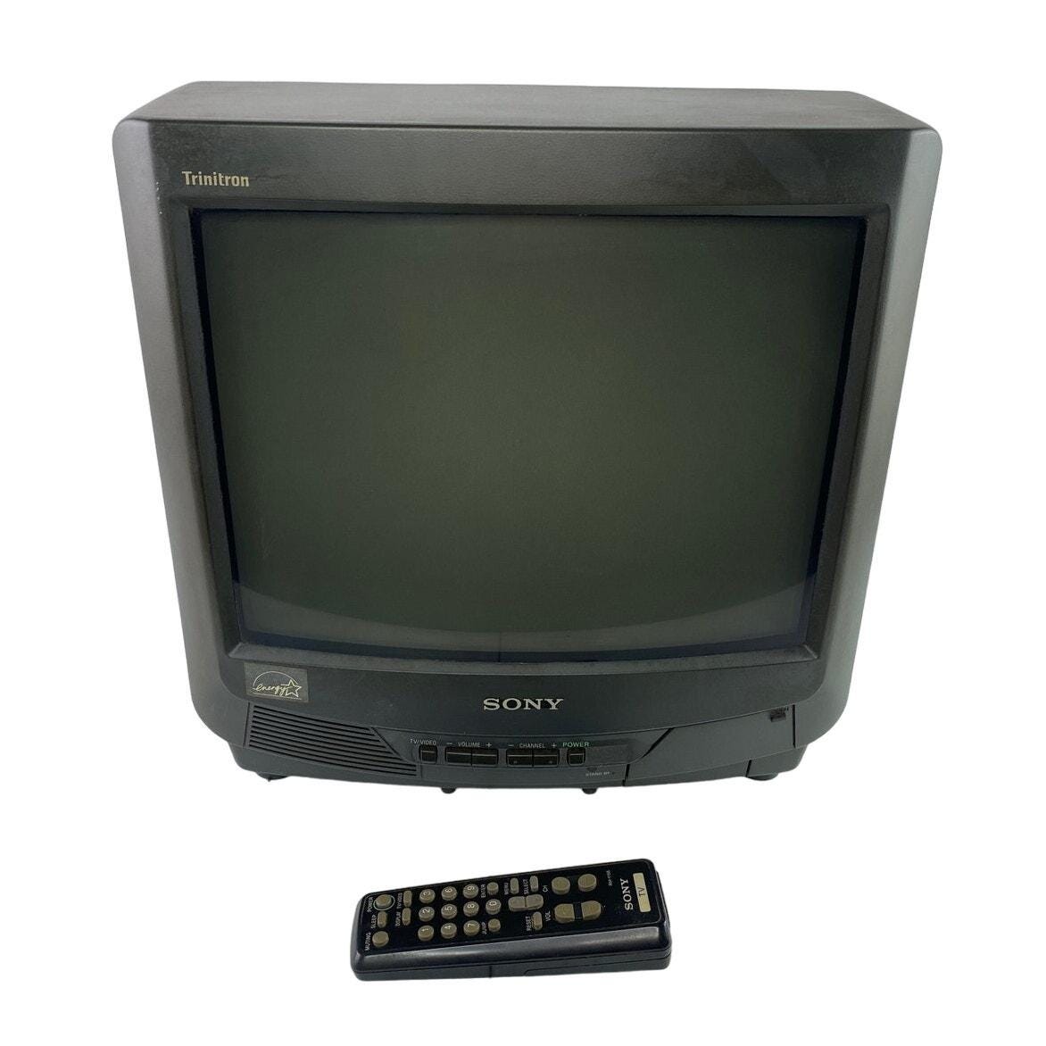SONY TRINITRON COLOR TV 日本製 Vintage Sony Trinitron KV-1380R 13