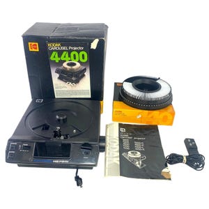 Kodak Carousel 5600 フルセット ズームレンズ トレイ 商品の説明Kodak