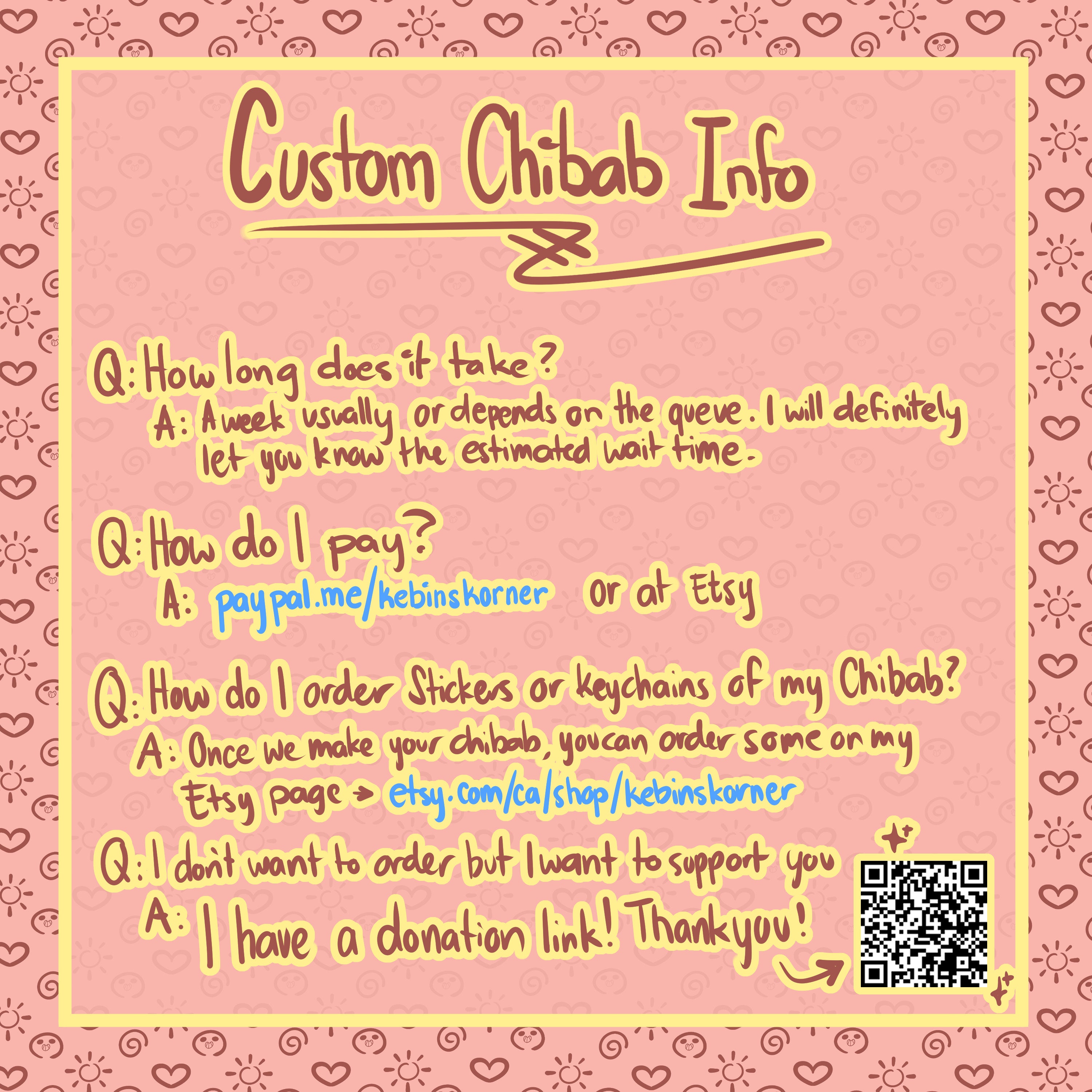 Custom Chibab - Personalized Chibi Art of You! - Etsy