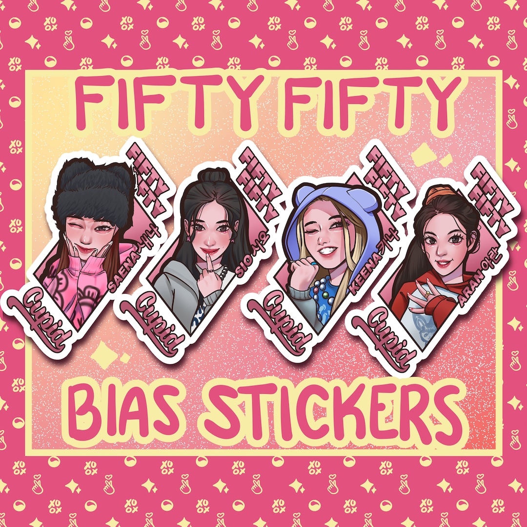 FIFTY FIFTY - Bias Stickers (cupid Outfits) - Etsy