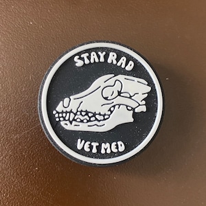 Stay Rad Vet Med Croc Charm