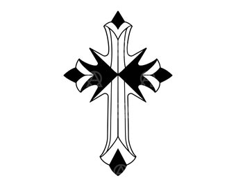 Cross Svg Cross Clipart Cross Clip Art Religious (Download Now) - Etsy