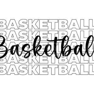 Baloncesto Svg, PNG, PDF, Camiseta de baloncesto Png, Equipo de baloncesto Svg, Mamá de baloncesto Svg, Mamá deportiva Svg, Entrenador de baloncesto Svg, Día del juego Svg.