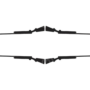 Gewehr-Monogramm-Svg, Gewehr-Monogramm-Schnitt-Datei, Jagd-Gewehr-Svg, Schusswaffe-Svg, Pistole-Svg, Waffe-Svg, Jäger-Svg, Monogramm-Rahmen, Sniper-Svg.