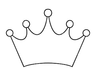 Crown Svg, Crown Cut File, King Crown, Queen Crown, Royal Crown Svg, Princess Svg, Prince Svg, Vector Clipart, Cricut, Silhouette, Stencil.