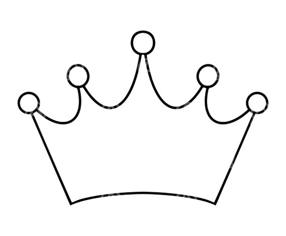 king crown drawing template