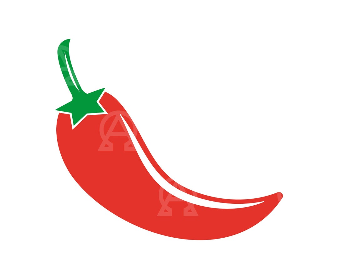 Chili Pepper Svg, Red Pepper Cut File, Hot Pepper Svg, Vegatable Svg