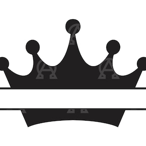 Monograma Da Coroa Svg, Coroa Do Rei, Arquivo De Corte Do Monograma Da Coroa, Coroa Da Rainha, Príncipe Svg, Coroa Real Svg, Princesa Svg, Vector Clipart, Cricut, Png