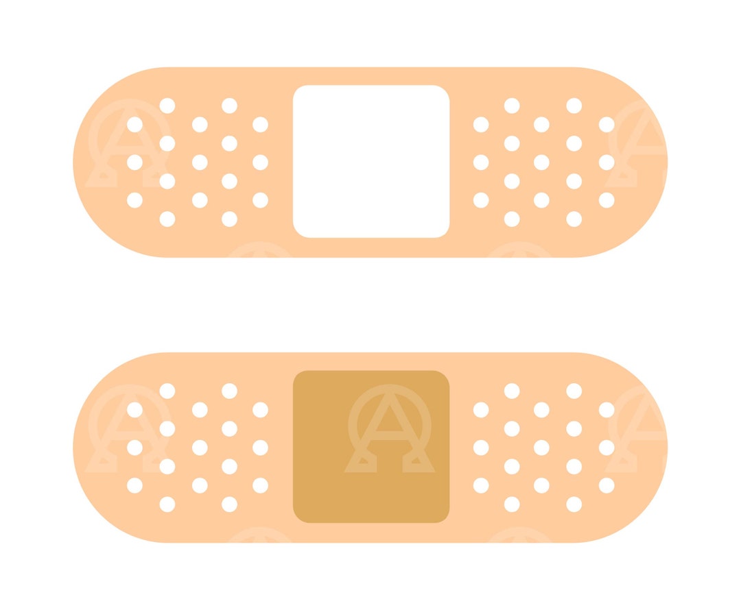Bandaid Svg, Bandaid Cut File, Medical Bandage Svg, Plaster Svg