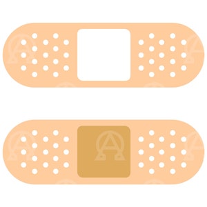 Bandaid  Svg, Bandaid Cut File, Medical Bandage Svg, Plaster Svg, Bandage Svg, Band  Aid Svg, Injury Svg, First Aid Svg, Cricut, Stencil.