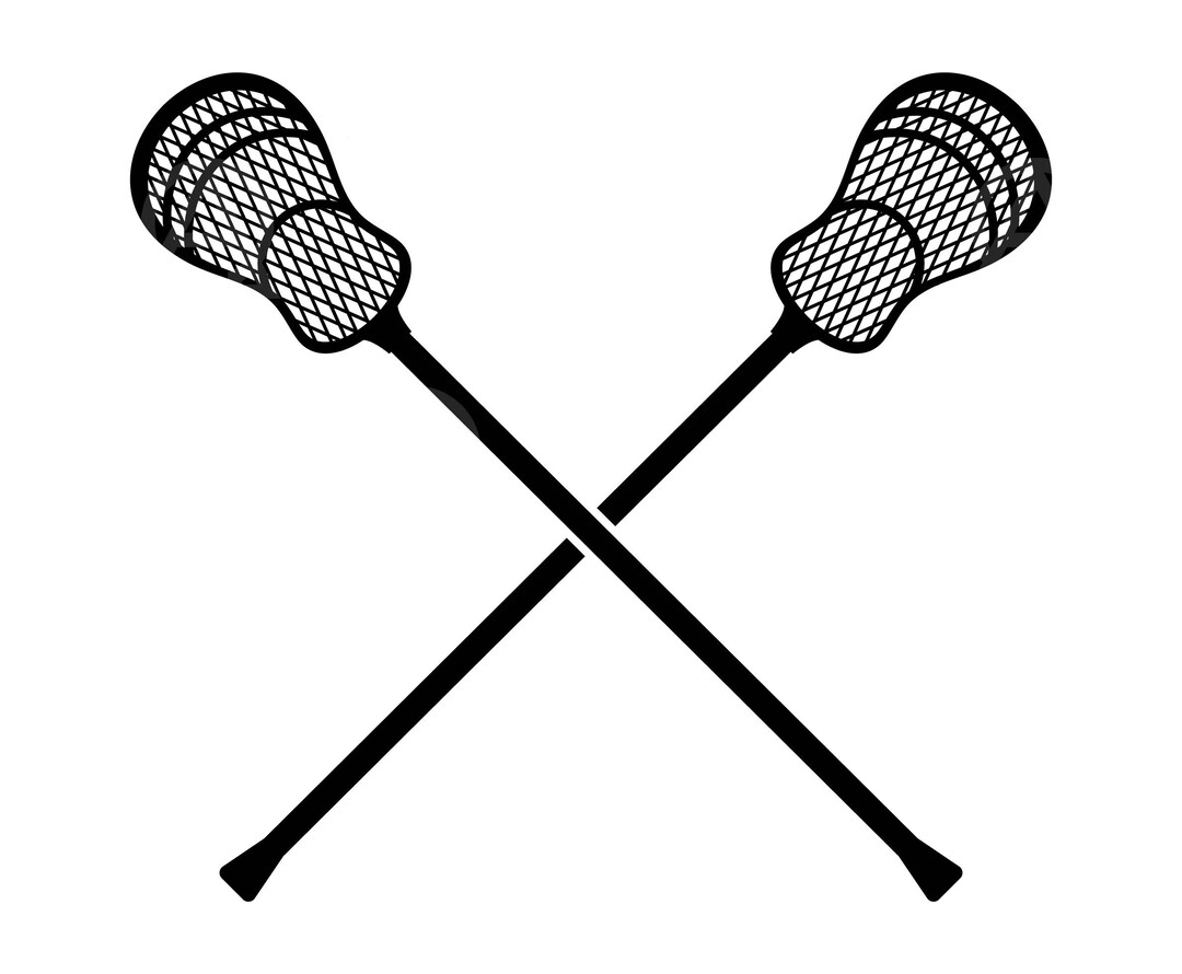 Lacrosse Stick Svg, Lacrosse Cut File, Lacrosse Team Svg, Crossed