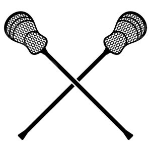 Lacrosse Stick SVG, Lacrosse geschnitten Datei, Lacrosse Team svg, gekreuzte Lacrosse Sticks svg, Lacrosse svg, Lax svg, Schablone, png-silhouette-cricut.