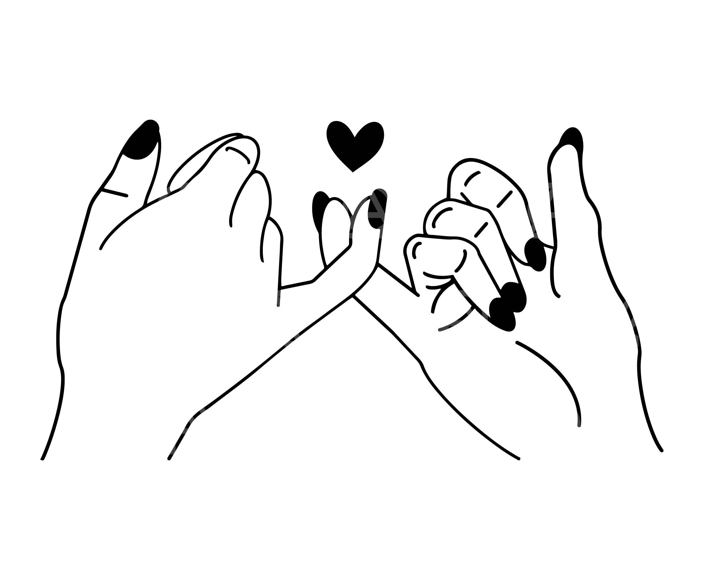 Pinky Promise Clipart