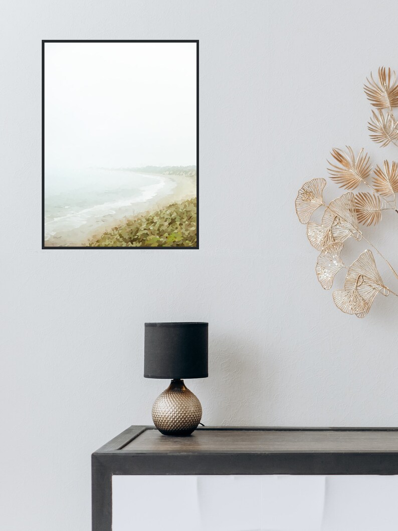 Digital Printable. Minimalist Wall Art. Landscape. Painting. - Etsy