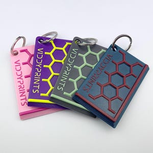 Ice Scraper Keychain Pocket Card Size