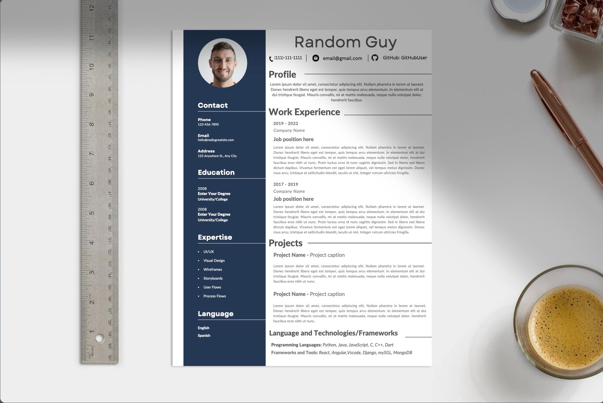 Engineer Resume Template FAANG and Big Tech Etsy Engineer Resume Template FAANG and Big Tech Etsy