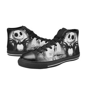 Zapatos personalizados de Pesadilla antes de Navidad para niños y adultos imagen 2