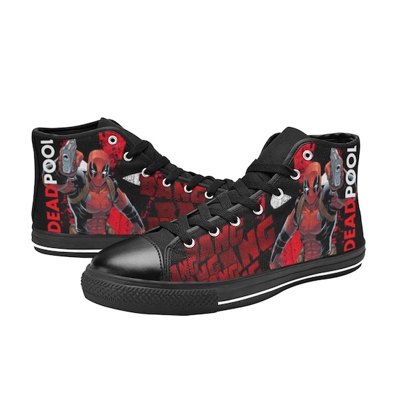 deadpool high top sneaker