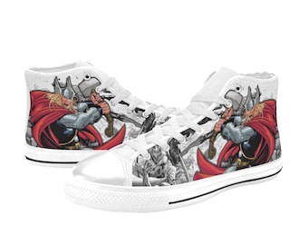 Thor Custom High Top Sneakers for Fans, Adults, Kids, Women and Men
