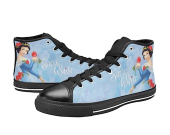 Schneewittchen Canvas High Top Sneakers Unisex Erwachsene und Kinderschuhe