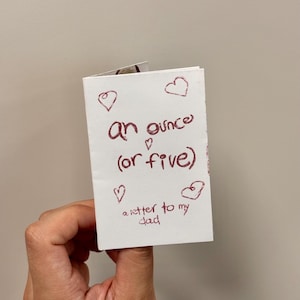 an ounce (or five) zine