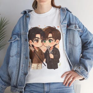 Chibi JoongDunk T-Shirt: The Heart Killers Thai BL Fan Merch