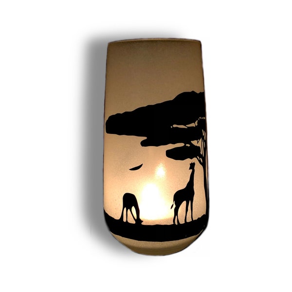 Table Lamp Night Light - Bedroom Lantern - Personalised Decor