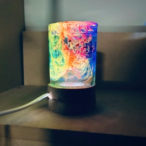 LED resin mood lamp