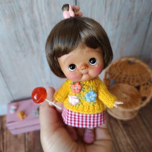 IN STOCK Qbaby OB11 doll 1/12 ( 14cm/5.5 inches) with full set of clothes
