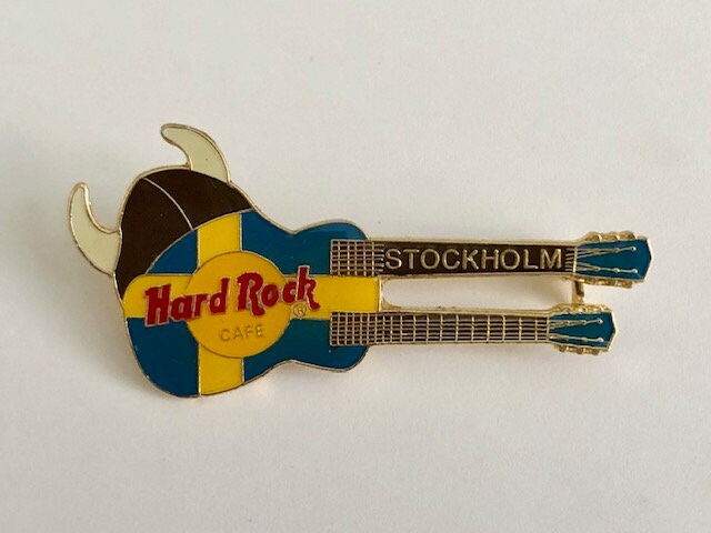 Vintage Hard Rock Cafe Guitar Pins - Etsy