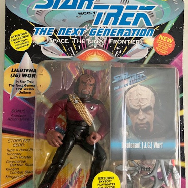 Star Trek - The Next Generation Collectible Figurine - Lieutenant (JG) Worf