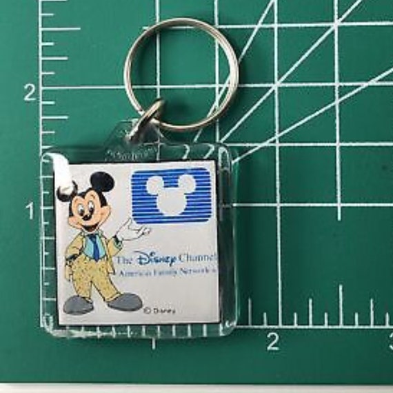 Vintage 1980s The Disney Channel Mickey Mouse Key… - image 5