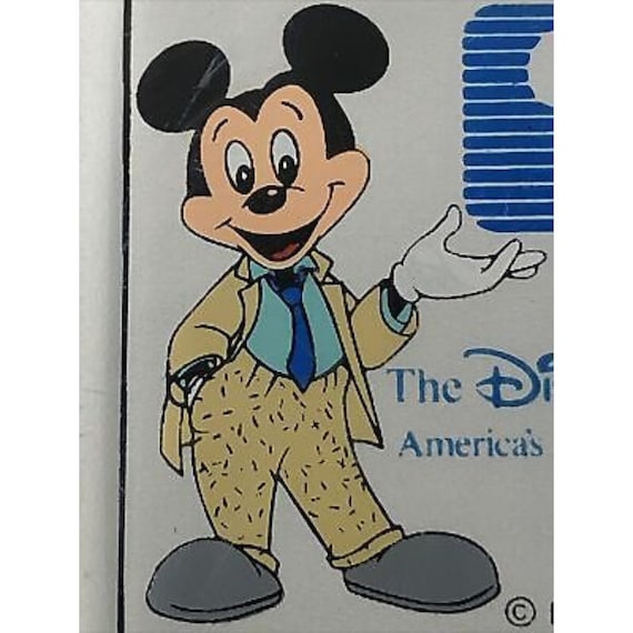 Vintage 1980s The Disney Channel Mickey Mouse Key… - image 2